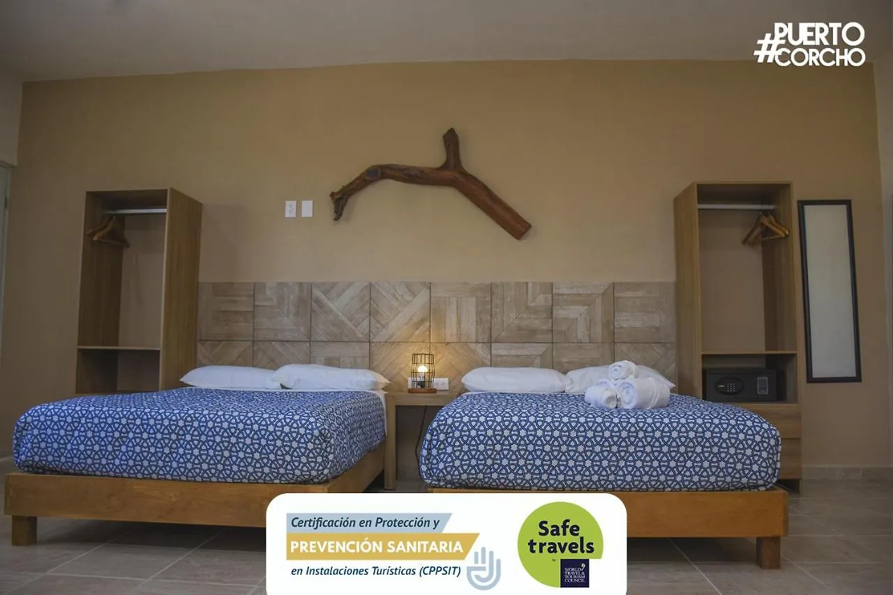 Hotel Puerto Corcho 2*, Puerto Morelos Mexico